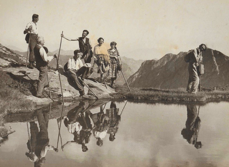 Fotografia del pittore Guido Gonzato