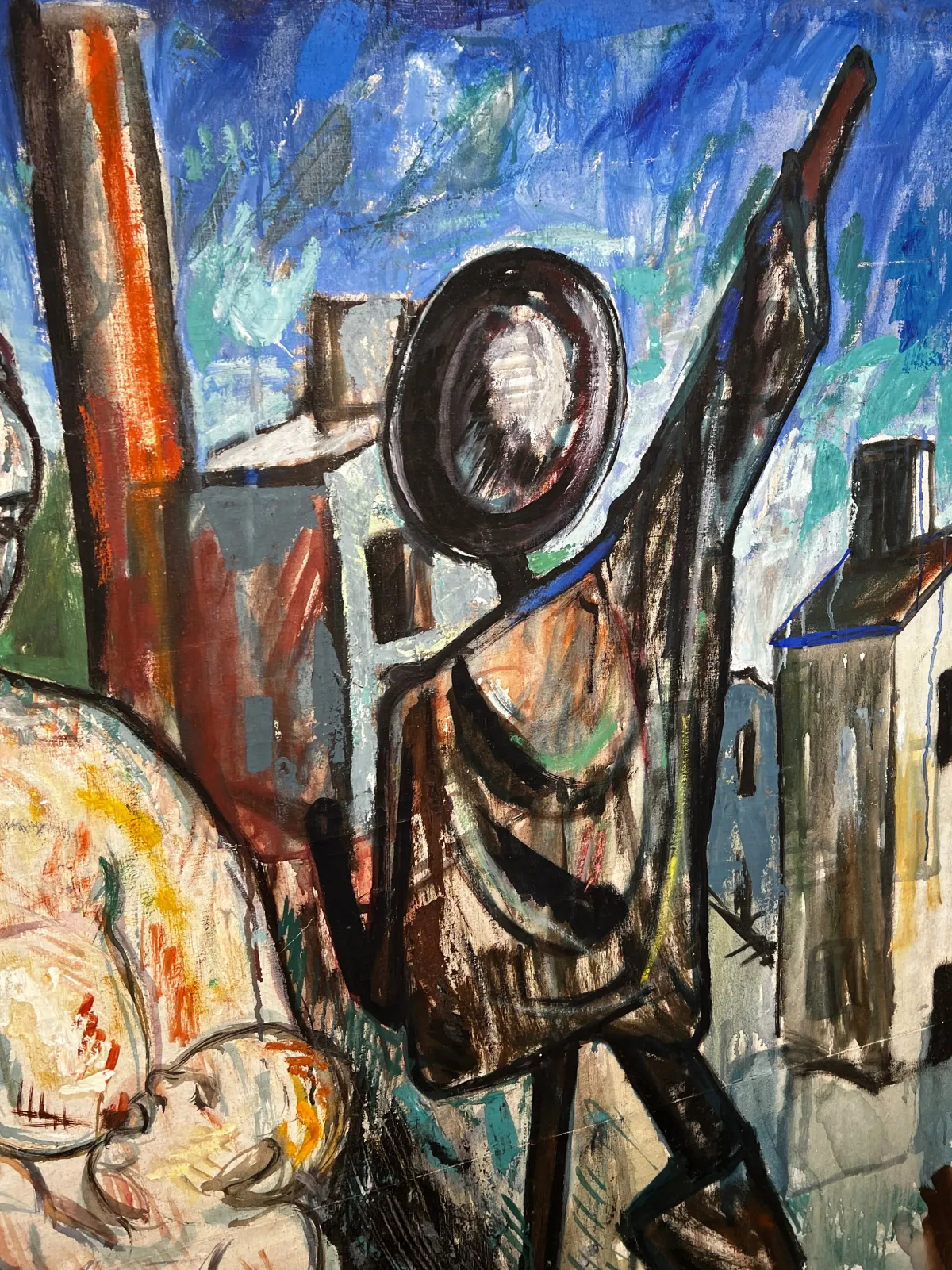 I rimasti di Guido Gonzato, dipinto a olio su tela